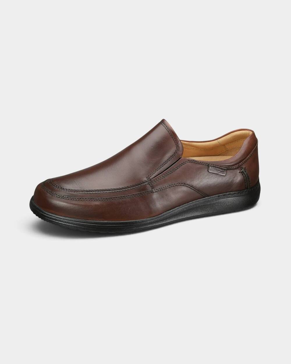 NEW SAMUEL HUBBARD men's olema venetian loafer in antique brown